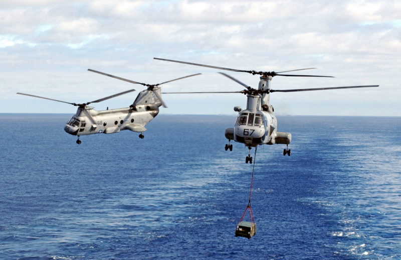 Navy UH-46D Sea Knights
