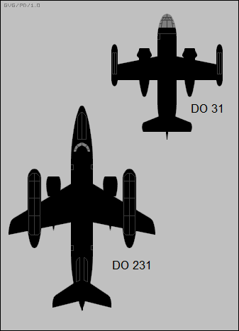 Dornier Do 231 & Do 31