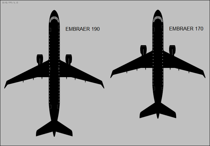 Embraer 170 versus EMBRAER 190