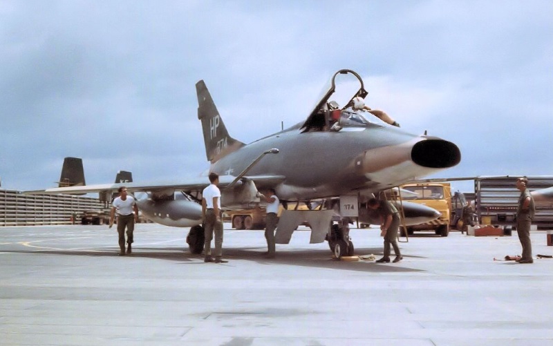 F-100D at Phu Cat AFB