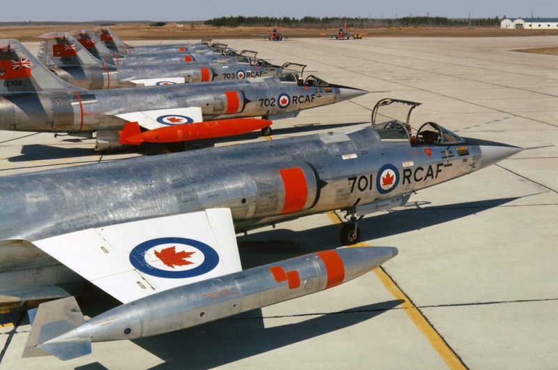RCAF CF-104s