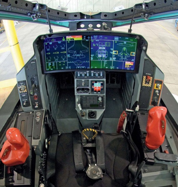 F-35 cockpit