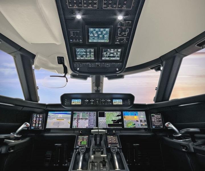 Gulfstream G500 flight deck