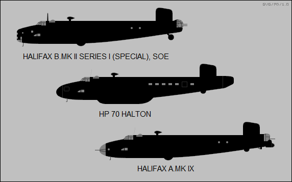 Halifax transport variants