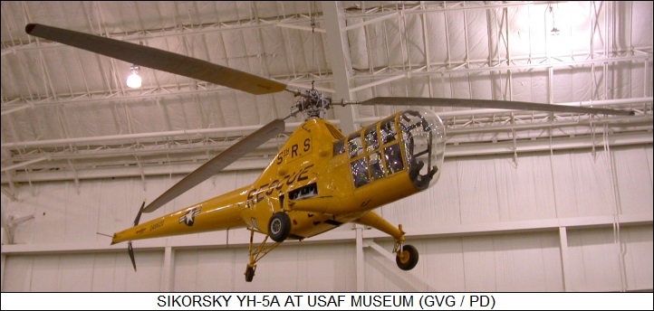 Sikorsky YH-5A at USAF Museum