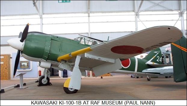 Kawasaki Ki-100-IB at RAF Museum