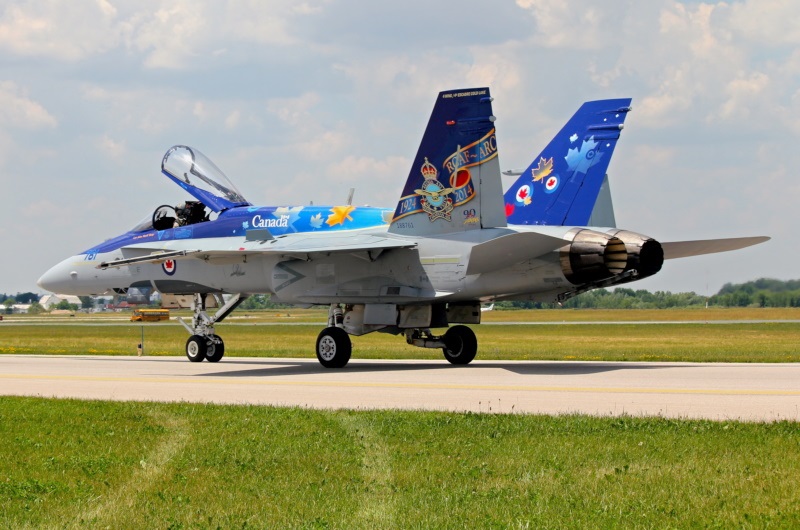 commemorative RCAF Hornet