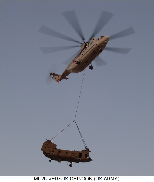 Mi-26 versus Chinook