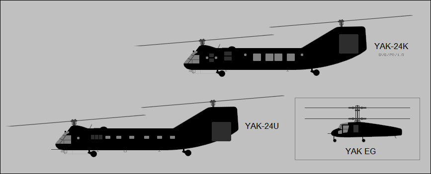 Yakovlev Yak EG & Yak-24K/U