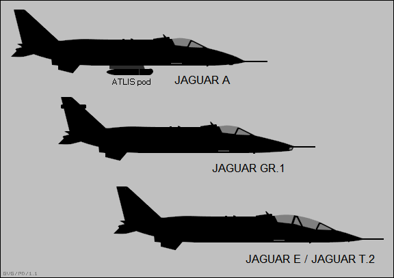 SEPECAT Jaguar variants