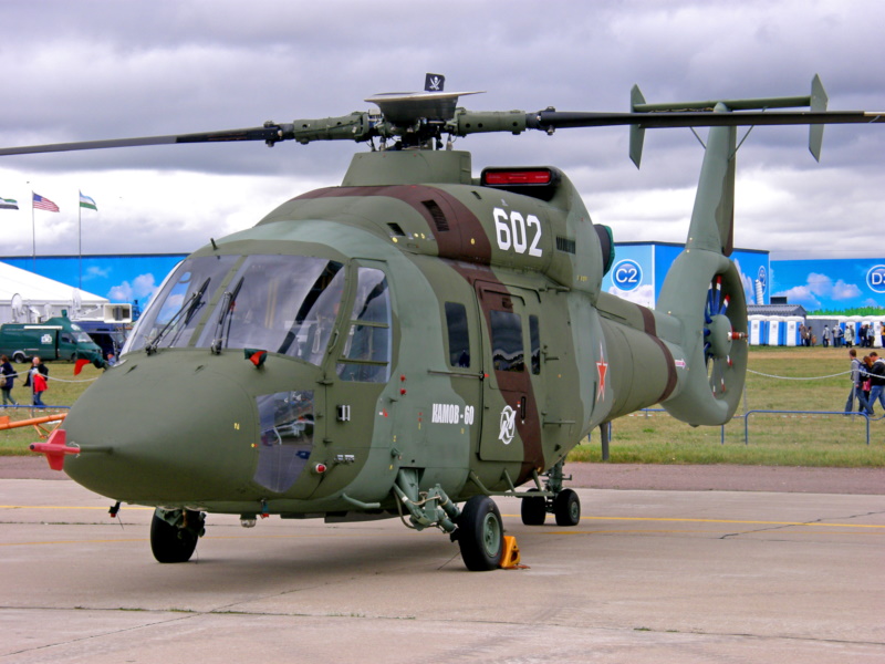 Kamov Ka-50Sh helicopter - development history, photos, technical data