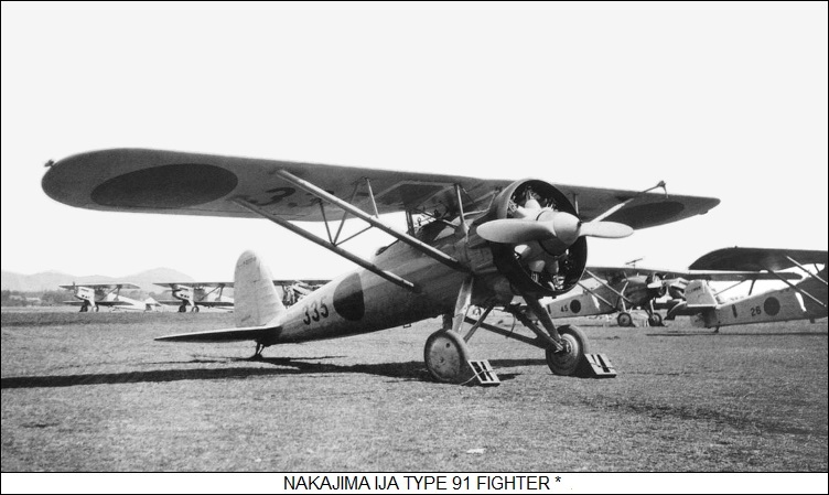 Nakajima IJA Type 91 fighter