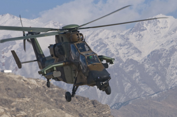 French HAP Tiger in Afghanistan