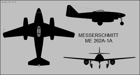 Messerschmitt Me 262A-1A