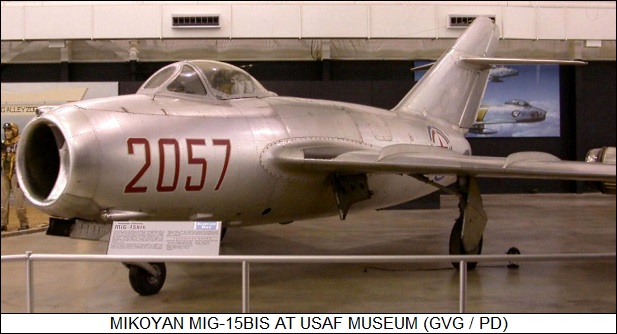 Mikoyan MiG-15bis at USAF Museum