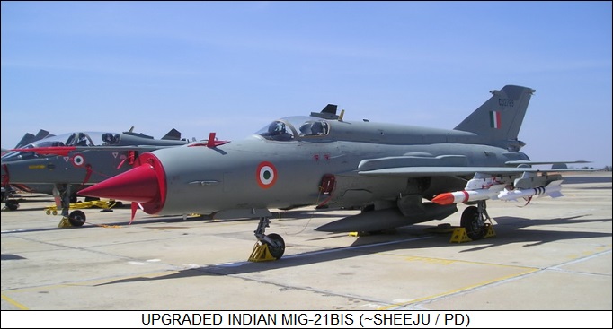 upgraded Indian MiG-21bis