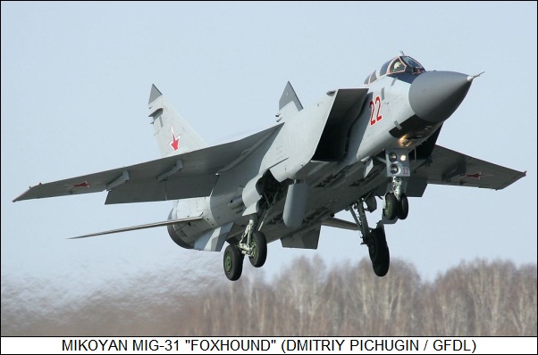 Mikoyan MiG-31 Foxhound