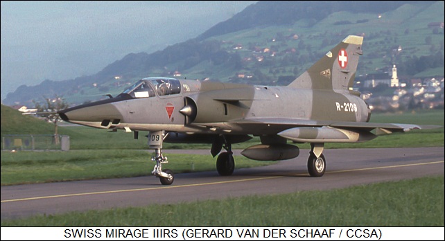 Swiss Mirage IIIRS