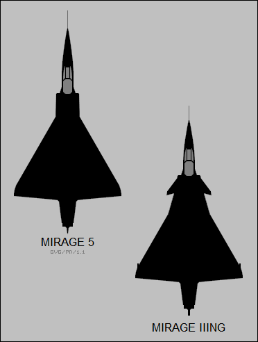 Mirage 5, Mirage IIING