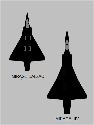 Mirage Balzac, Mirage IIIV