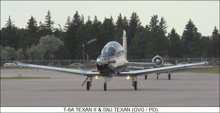 T-6A Texan II & SNJ Texan