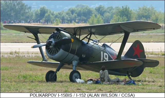 Polikarpov I-15bis / I-152