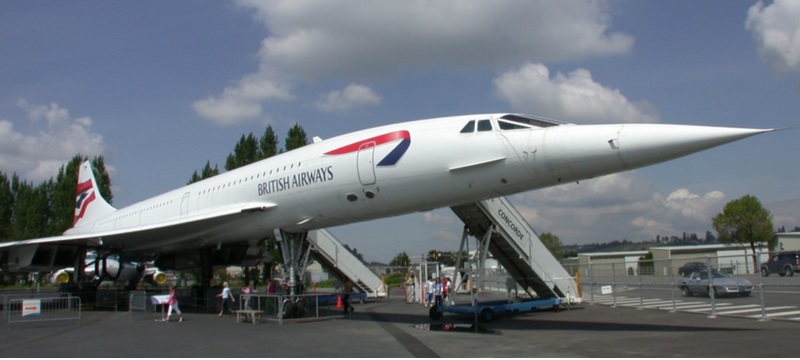 BA Concorde at SMOF