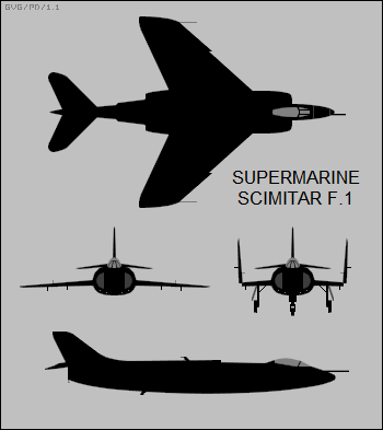 Supermarine Scimitar F.1