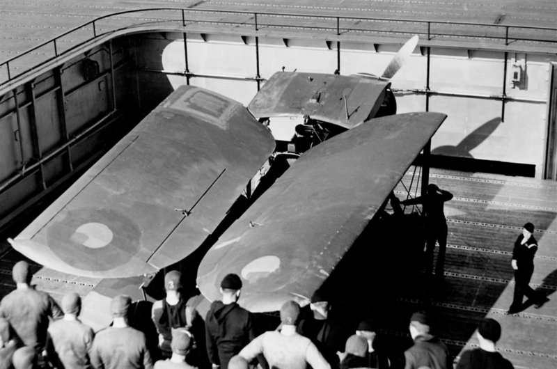 Swordfish on USS WASP