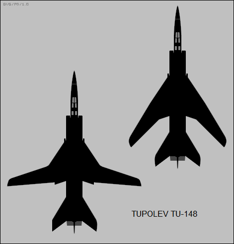 Tupolev Tu-148 concepts