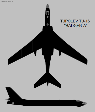 Tupolev Tu-16 Badger-A