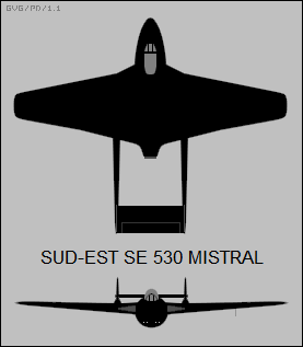 Sud-Est SE 530 Mistral