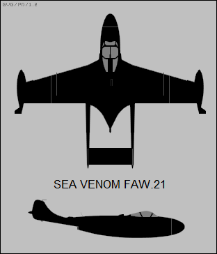 de Havilland Sea Venom FAW.21