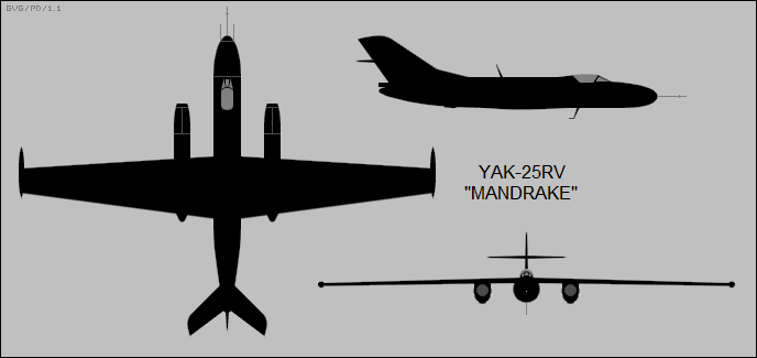 Yak-25RV Mandrake