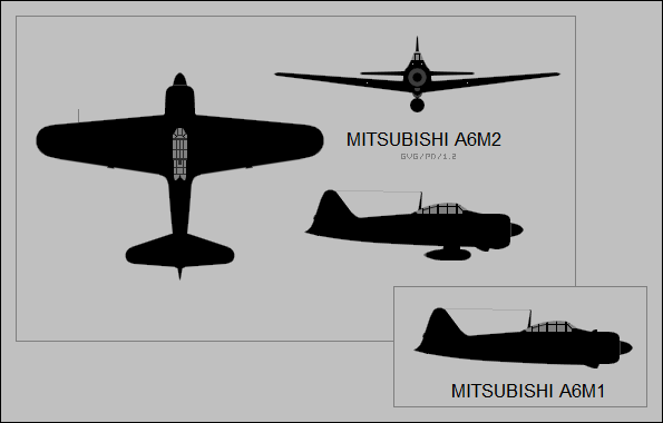 Mitsubishi A6M1/A6M2 Zero