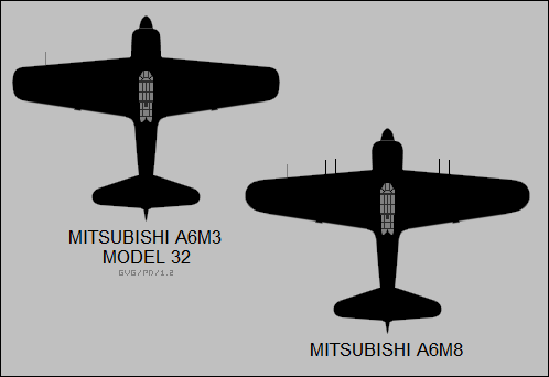 Mitsubishi A6M3 & A6M8